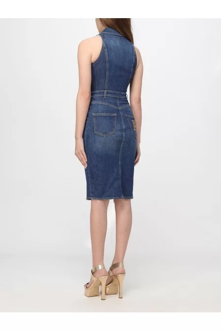 ELISABETTA FRANCHI ABITO DONNA JEANS Prezzo Ridotto