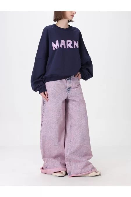 MARNI Felpa da donna MARNI Comfort e stile unici con il marchio MARNI sulle maglie Nuova