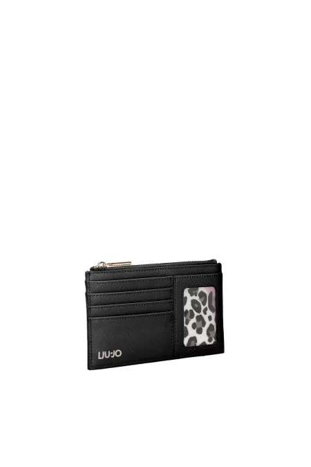 LIUJO ACCESSORI ECS CARD HOLDER CON ZIP Nuovo