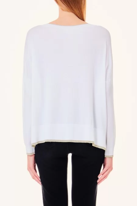 LIUJO JEANS CORE ECS MAGLIA CHIUSA M/C Sottocosto
