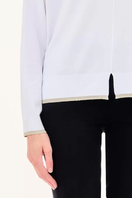 LIUJO JEANS CORE ECS MAGLIA CHIUSA M/C Sottocosto