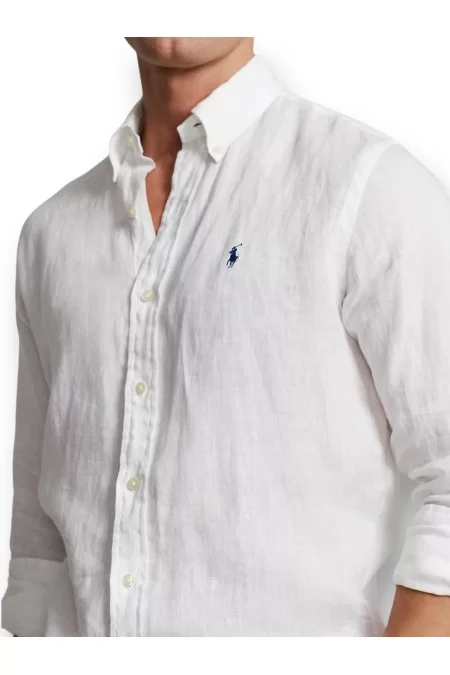 POLO RALPH LAUREN UOMO Camicia uomo Polo Ralph Lauren Uomo La camicia uomo di Polo Ralph Lauren è sinonimo di stile e qualità. Realizzata con materiali pregiati e cura artigianale, rappresenta l\'eleganza intramontabile. Perfe In Vendita