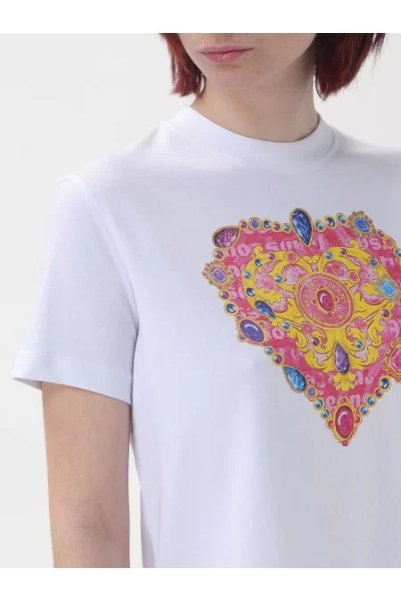 VERSACE Maglietta da donna VERSACE Marchio di lusso con qualità premium e design elegante Vendite Flash
