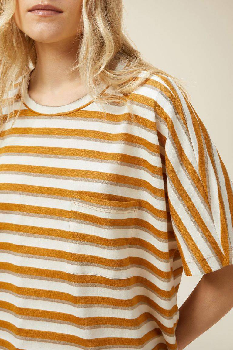 Pomandere T-shirt con taschino sul petto Novità