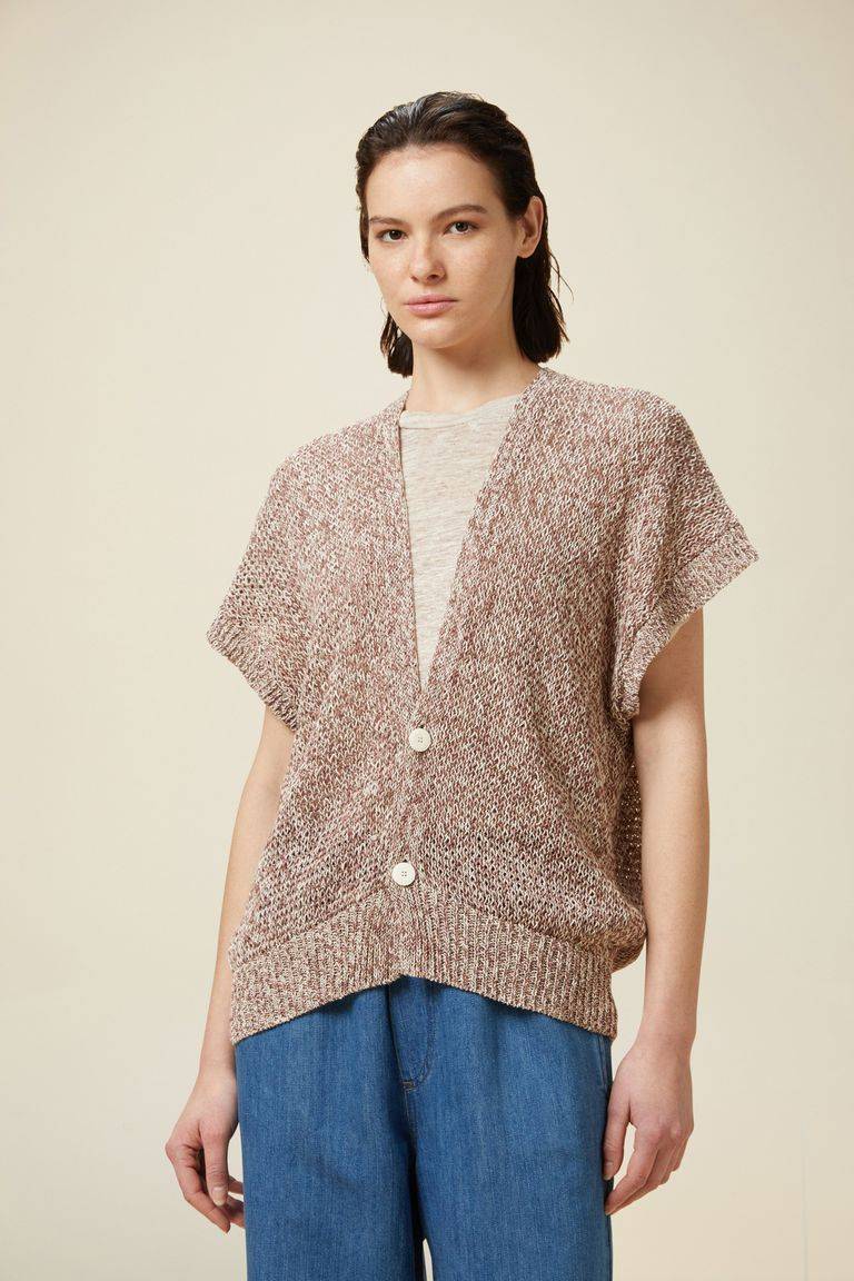 Pomandere Cardigan smanicato In Vendita