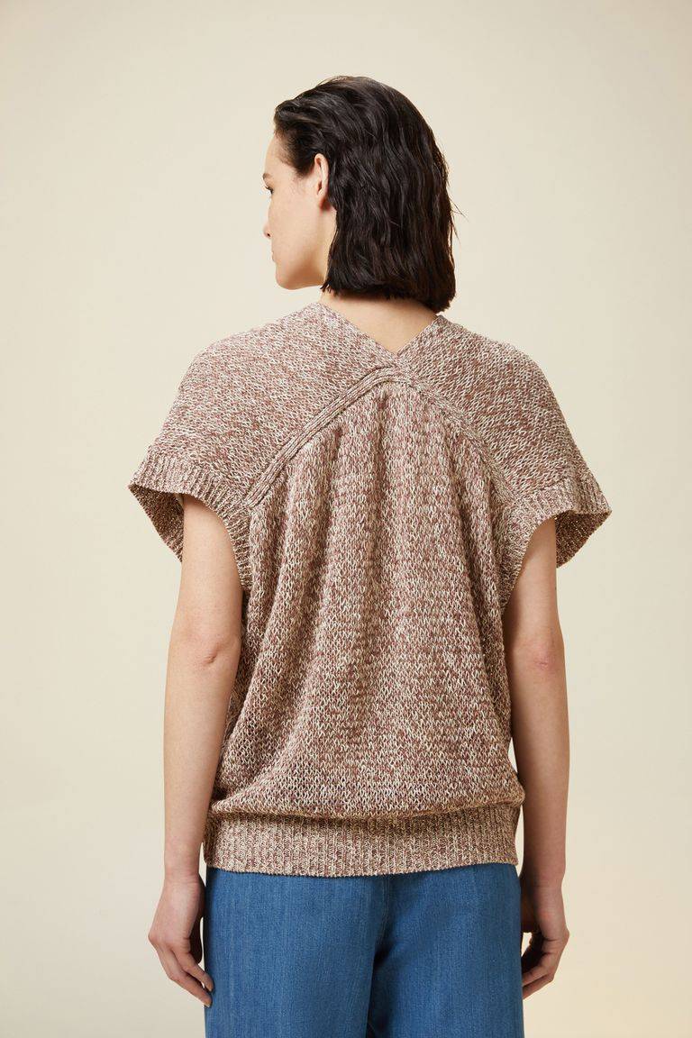 Pomandere Cardigan smanicato In Vendita
