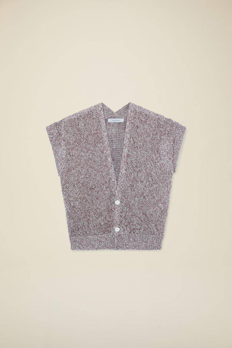 Pomandere Cardigan smanicato In Vendita