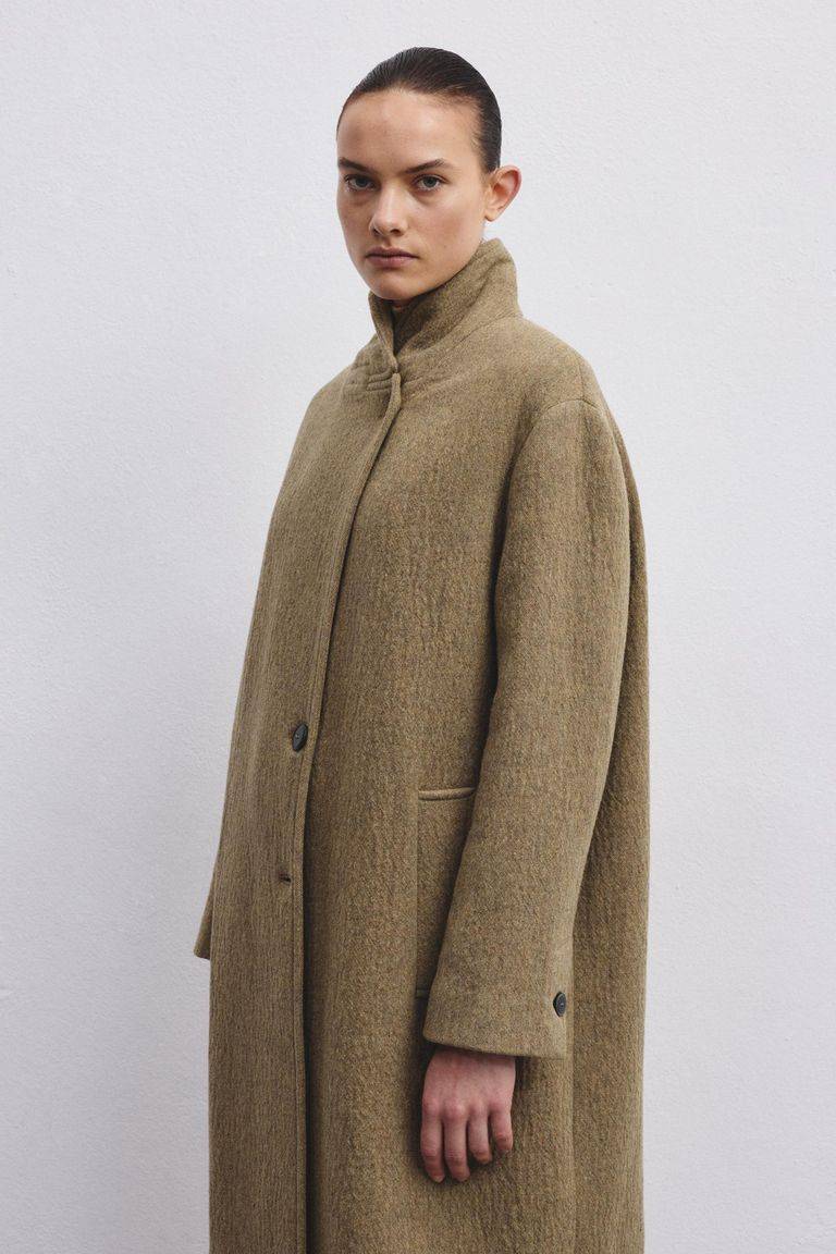 Pomandere Cappotto in panno di lana Saldi