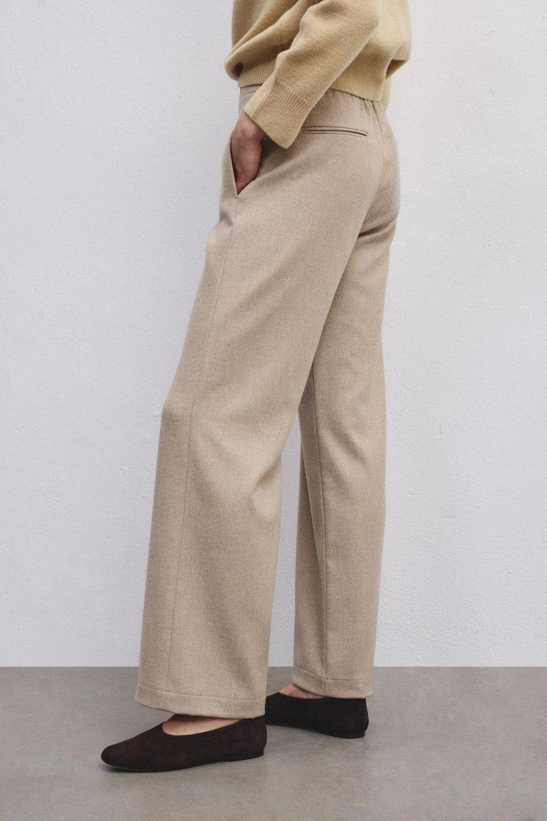 Pomandere Pantalone iconico in flanella misto lana Negozio