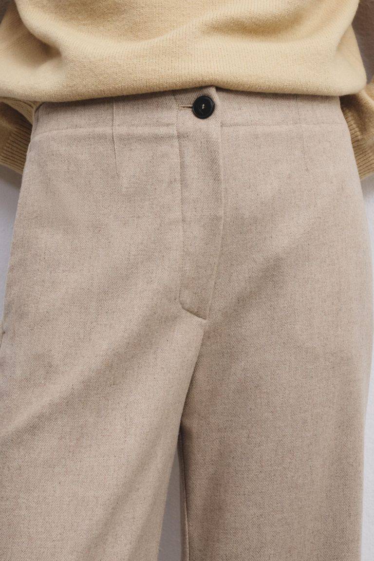 Pomandere Pantalone iconico in flanella misto lana Negozio