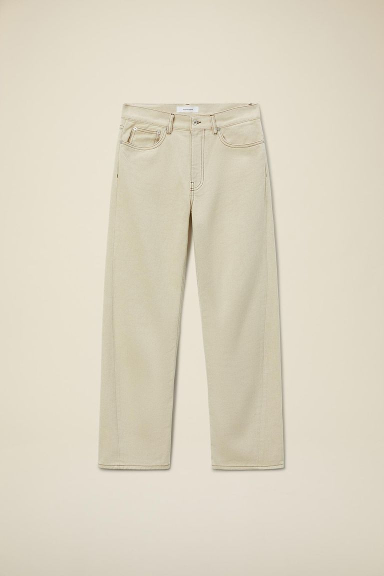 Pomandere Pantalone 5 tasche in bull denim Nuova