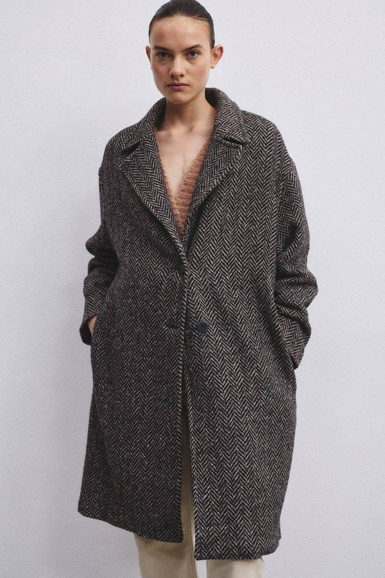 Pomandere Cappotto in resca di lana Moda