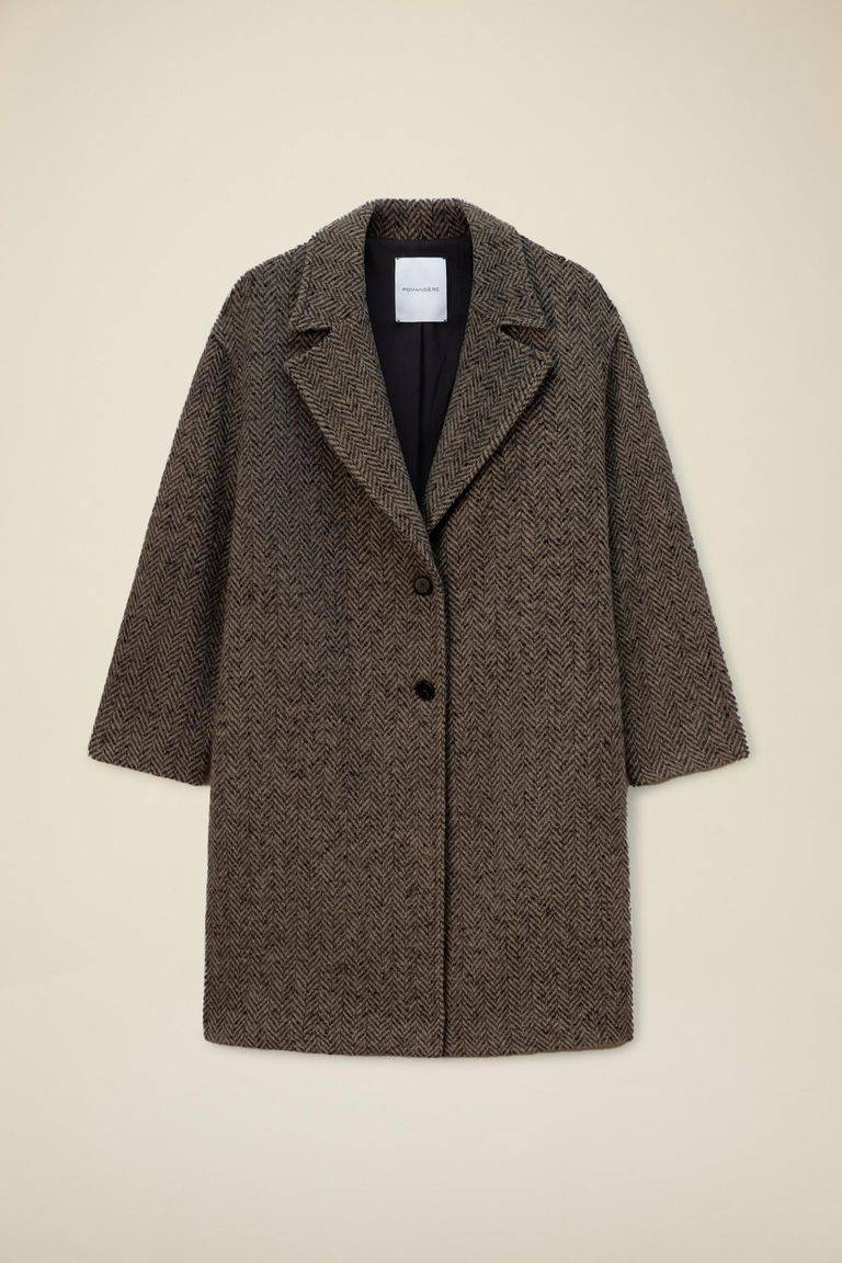 Pomandere Cappotto in resca di lana Moda