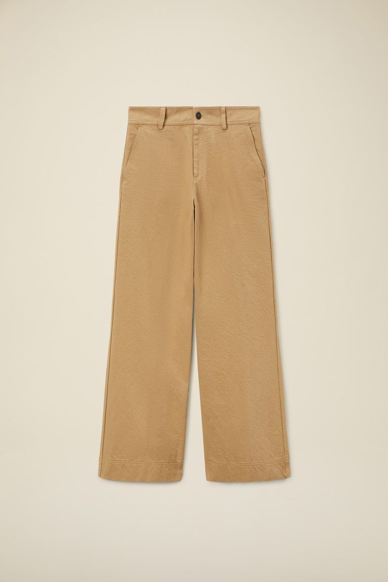 Pomandere Pantalone in diagonale di cotone lana Offerta esclusiva