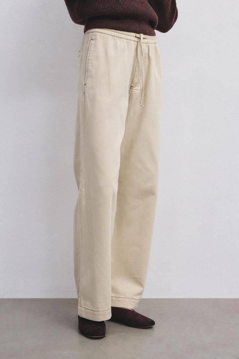 Pomandere Pantalone in bull denim Offerta natalizia