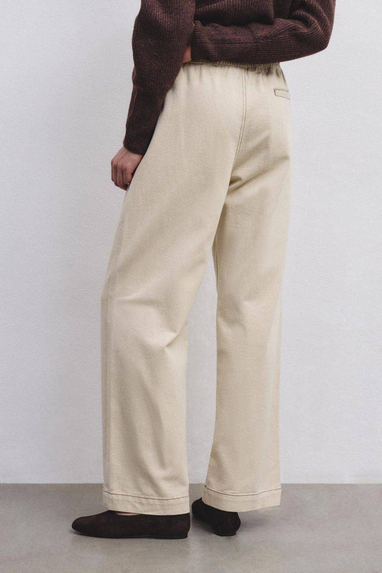 Pomandere Pantalone in bull denim Offerta natalizia