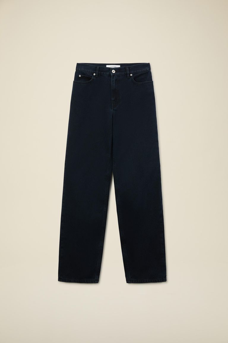 Pomandere Pantalone 5 tasche in denim scuro In Vendita