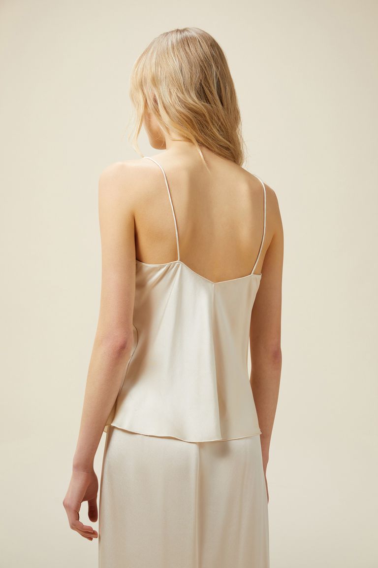 Pomandere Top con spalline sottili Nuovo