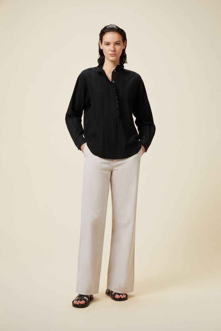 Pomandere Camicia con rouches Qualità Garantita