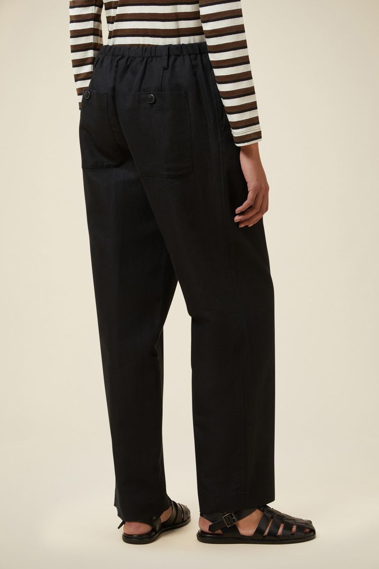 Pomandere Pantalone con elastico in vita e coulisse Fino Al -60%