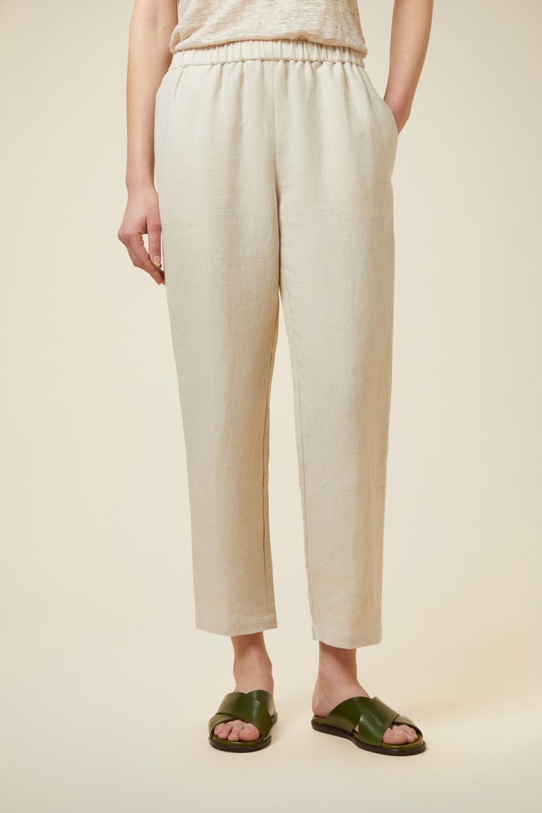 Pomandere Pantalone con elastico in vita Shopping Online