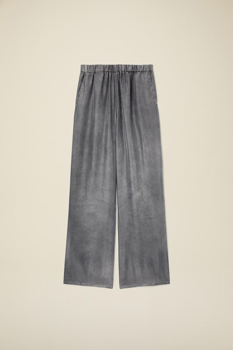 Pomandere Pantalone ampio con elastico in vita, tinto naturalmente Presa