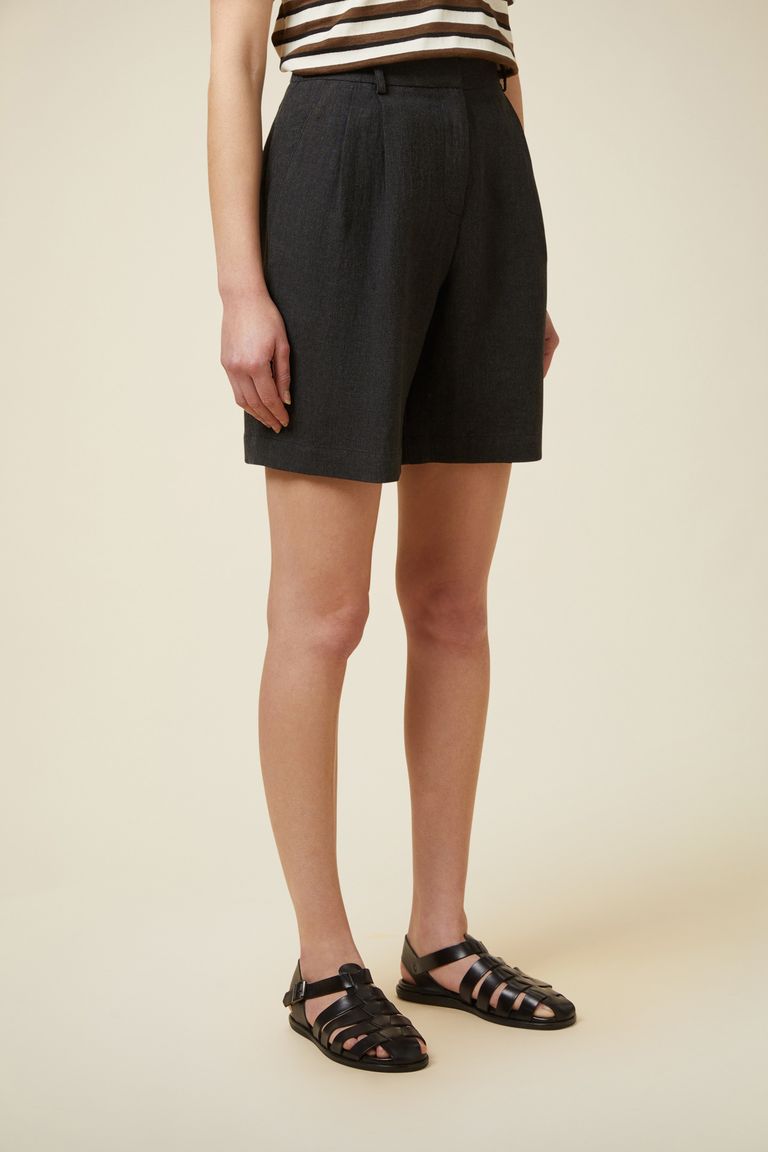 Pomandere Shorts con pinces Online