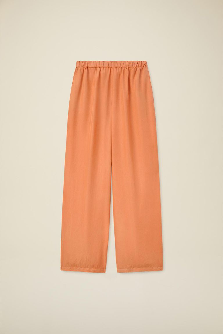 Pomandere Pantalone ampio con elastico in vita, tinto naturalmente Nuovo