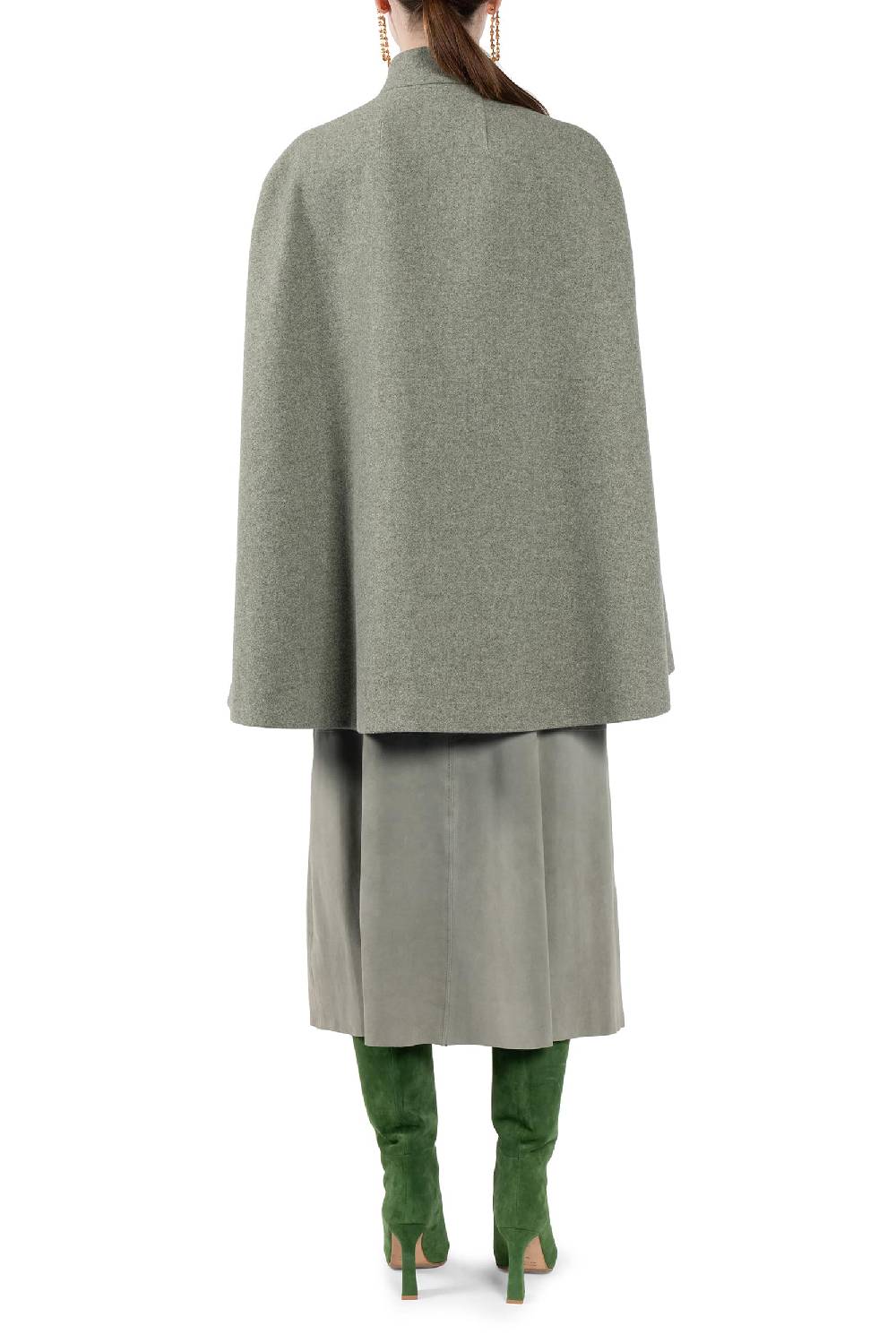 Luisa Beccaria Mantella Reglan in lana Nuovo