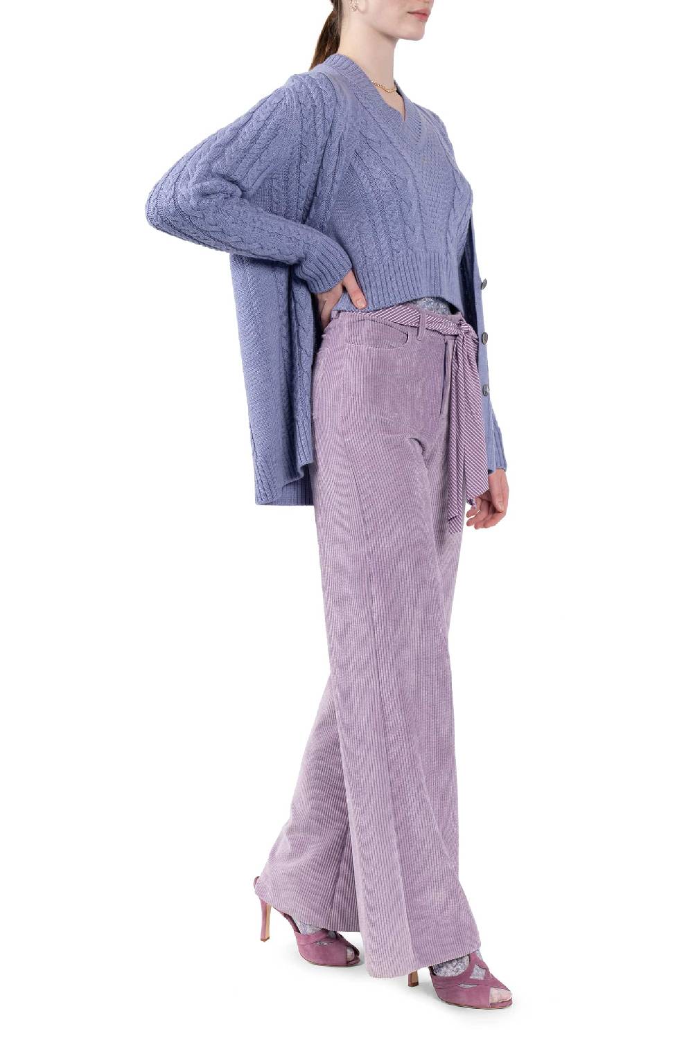Luisa Beccaria Cardigan intrecciato Affare Del Giorno