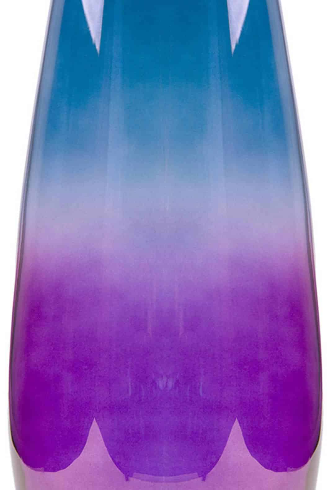 Luisa Beccaria Shade Purple To Blue Drop Vaso In Linea