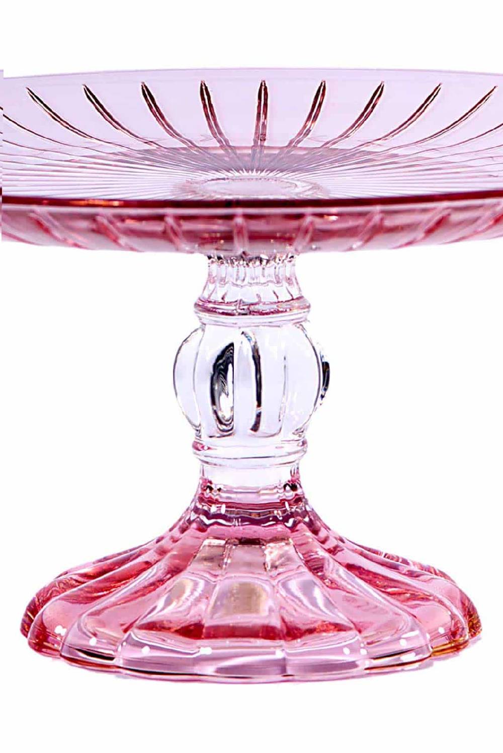 Luisa Beccaria Alzata per torta rosa Pezzi Unici