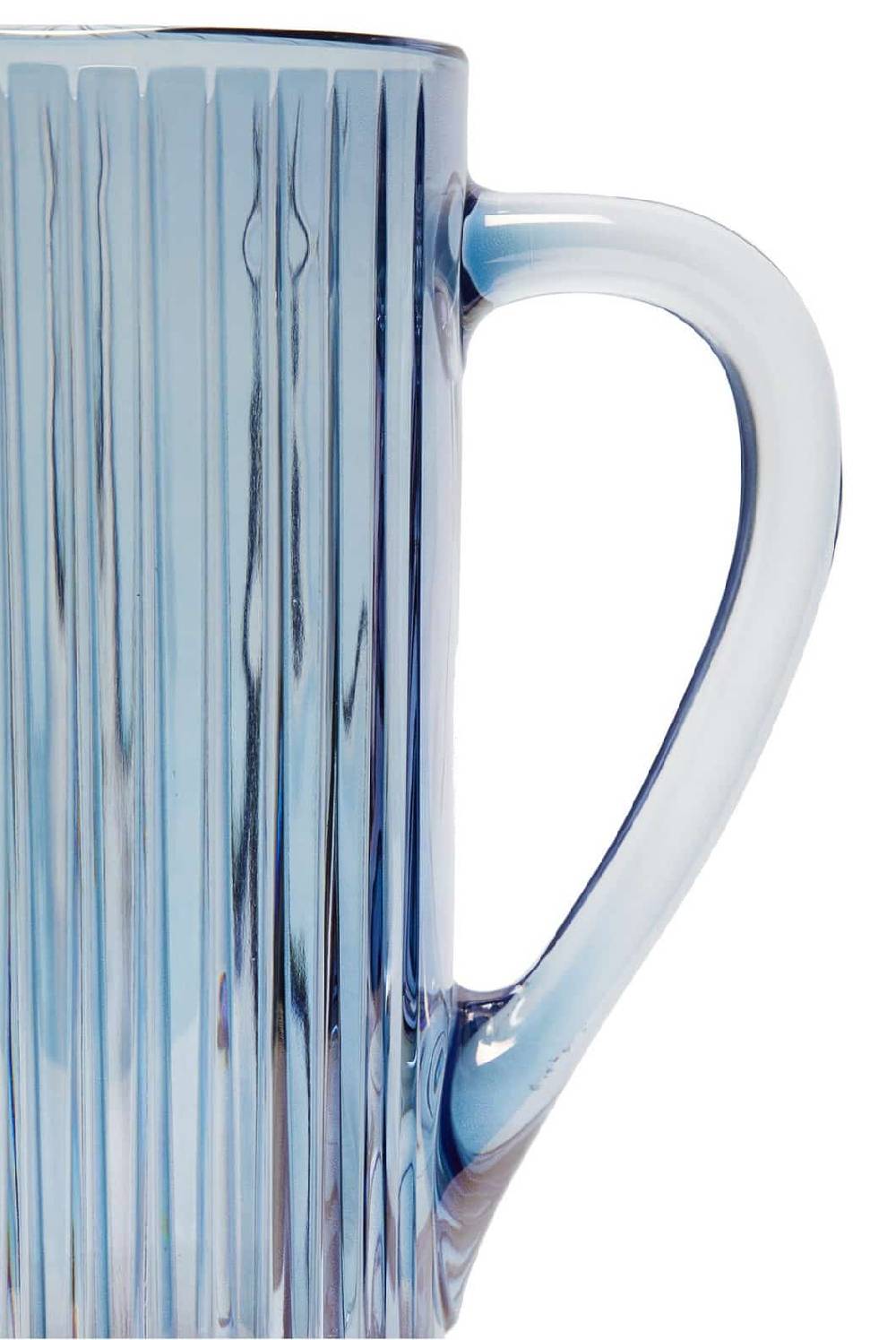 Luisa Beccaria Brocca Rigata Blu Prestige in Vetro Prezzo Ridotto