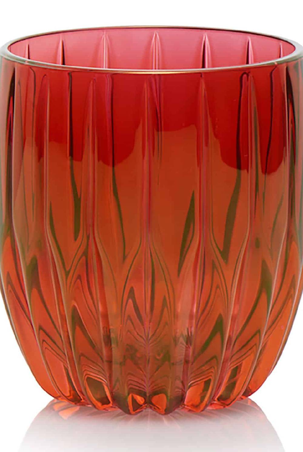 Luisa Beccaria Set Rosso Di Due Piccoli Bicchieri Tumbler Convenienza