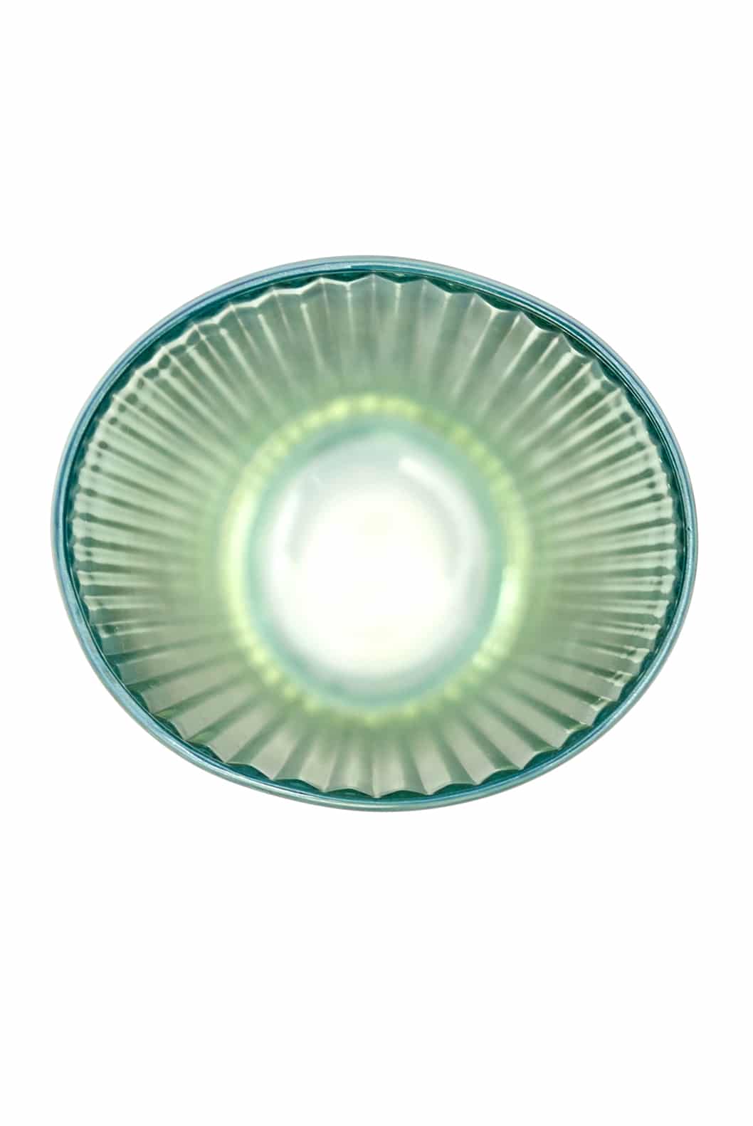 Luisa Beccaria Set Verde Di Due Bicchieri D'acqua Iside Sconto