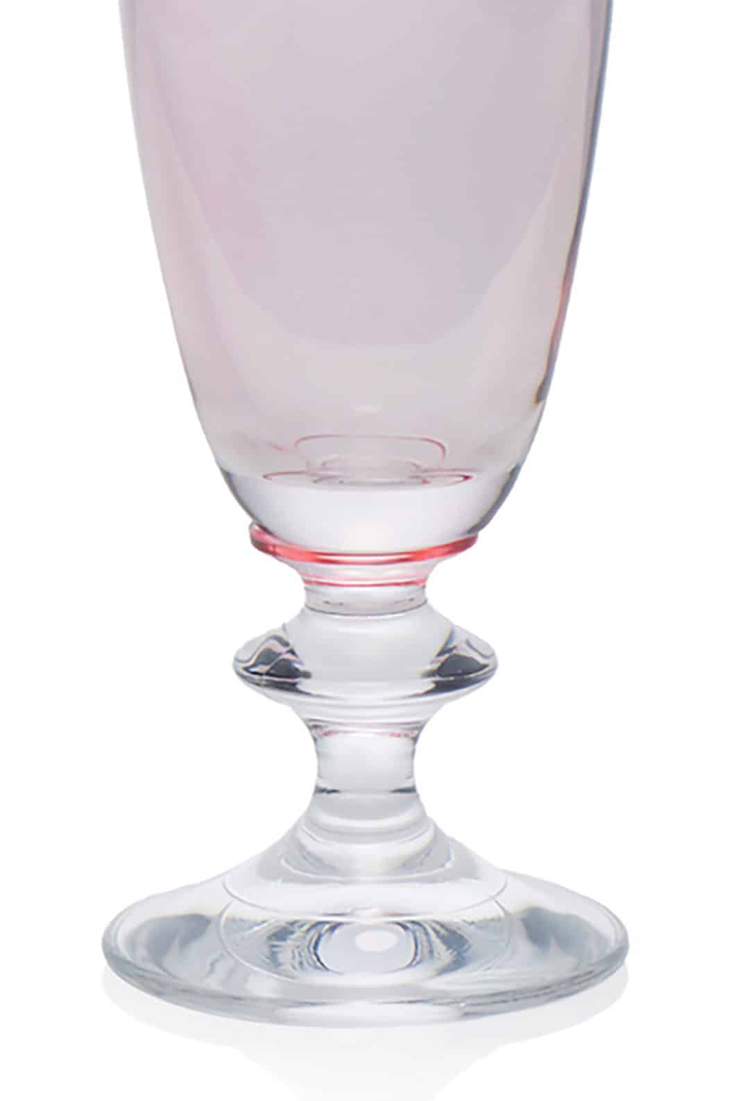 Luisa Beccaria Set Rosa Di Due Bicchieri Flauto Roseo Hotsell