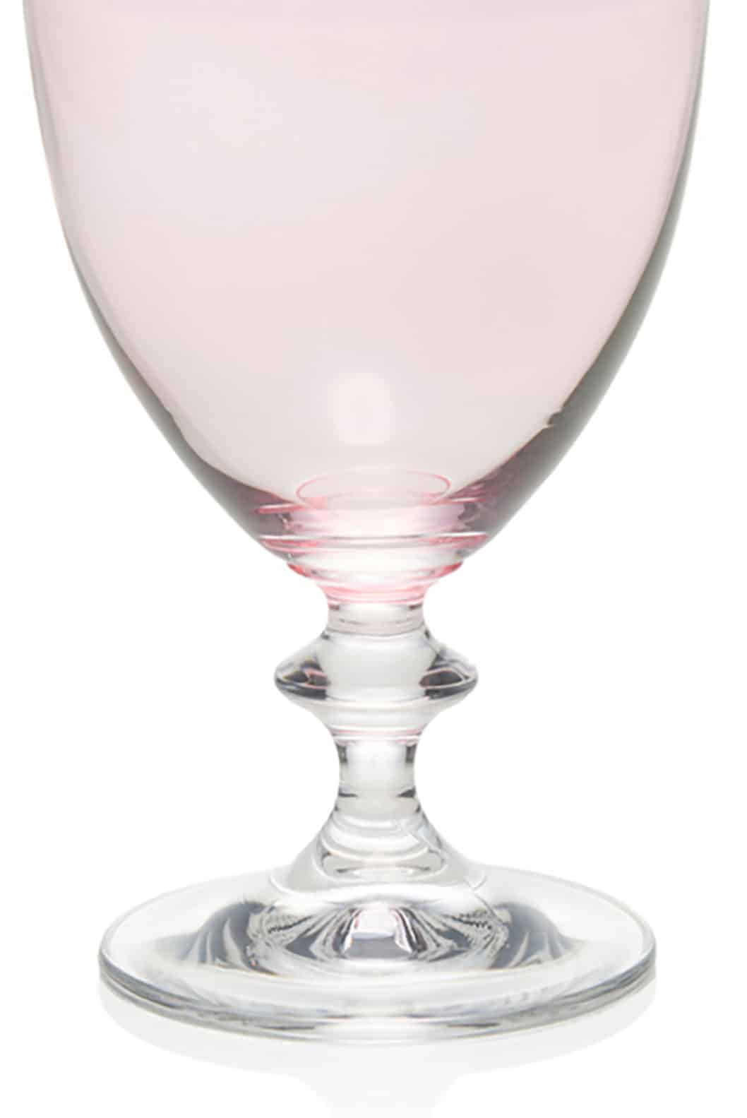 Luisa Beccaria Set Rosa Di Due Bicchieri Di Vino Rosato Vendita Economica