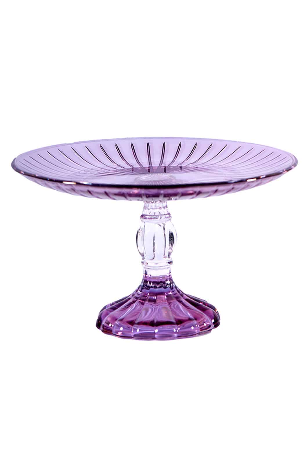 Luisa Beccaria Alzata per torta viola Saldi Di Fabbrica