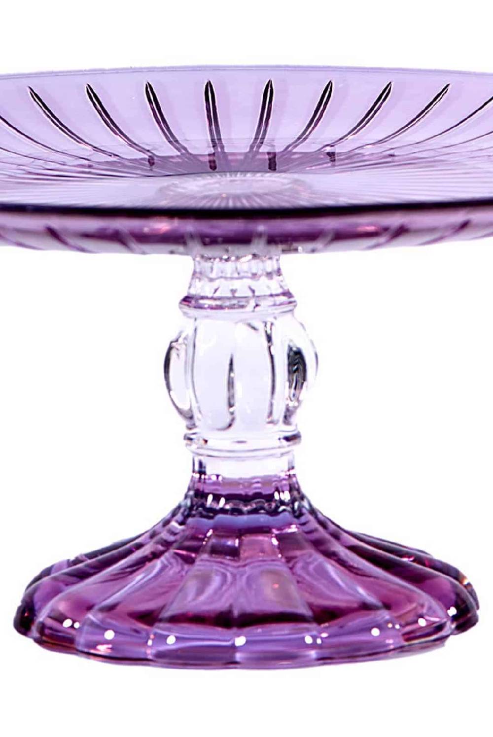 Luisa Beccaria Alzata per torta viola Saldi Di Fabbrica