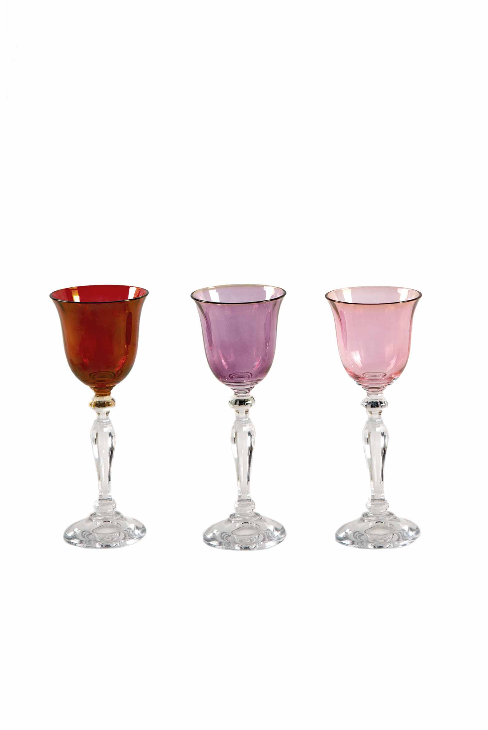 Luisa Beccaria Set Di Sei Colpi Di Rosso, Viola, Rosa I Più Venduti