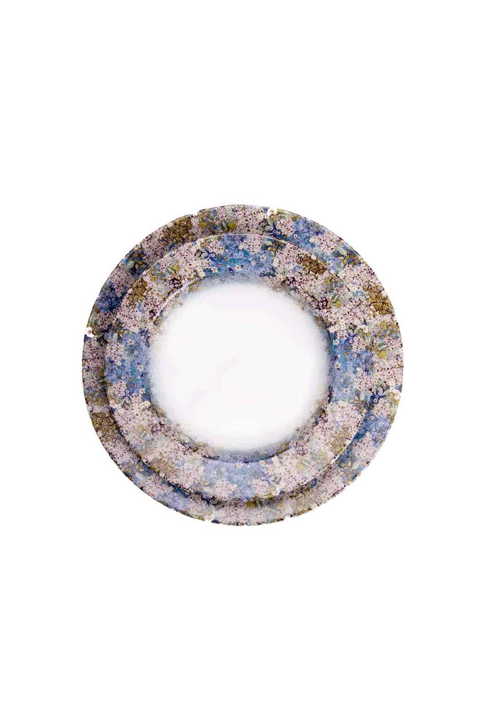 Luisa Beccaria Cherry Blossom Set Di Due Piatti Da Cena Presa