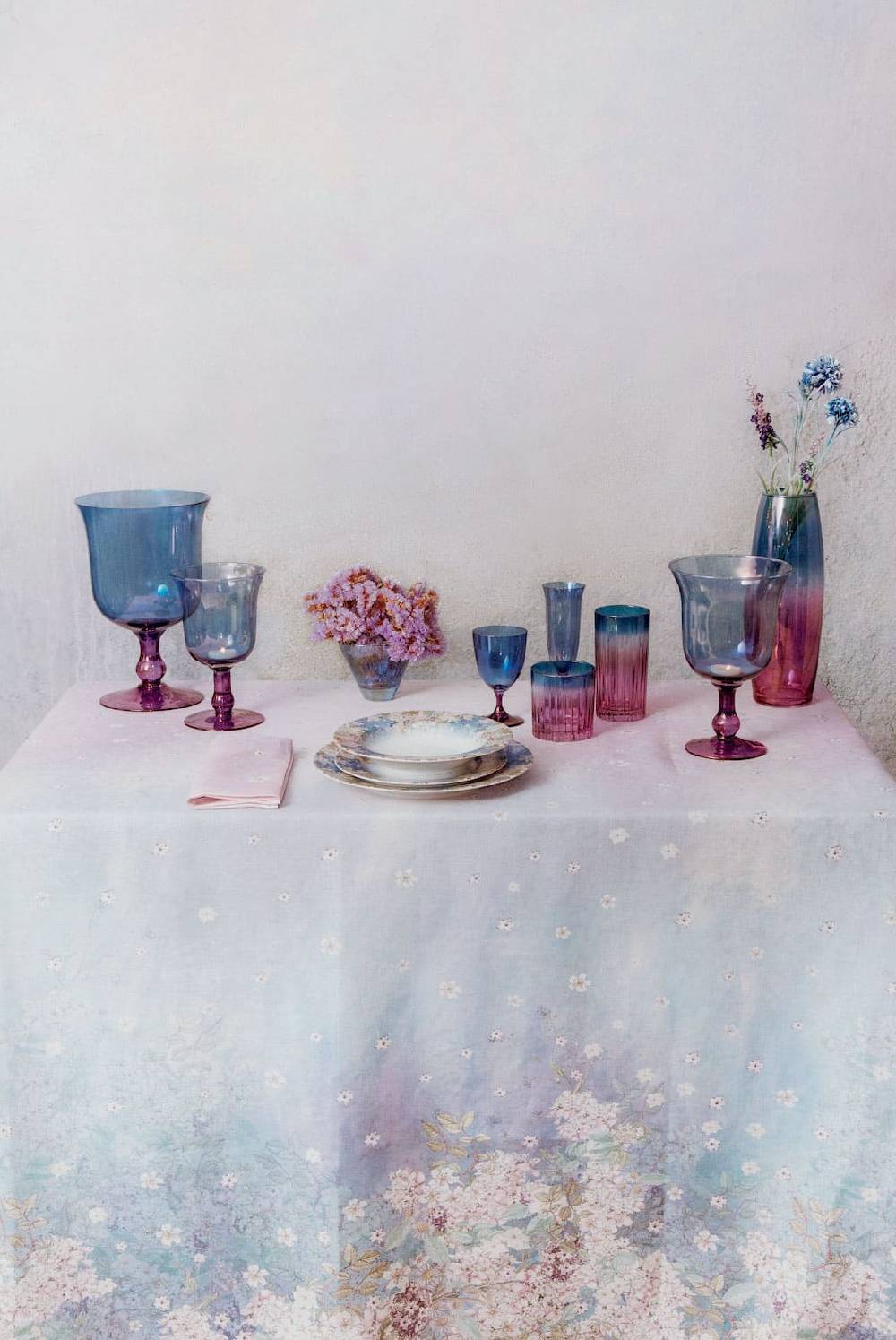 Luisa Beccaria Vaso di candela di tonalità dal viola al blu Offerta