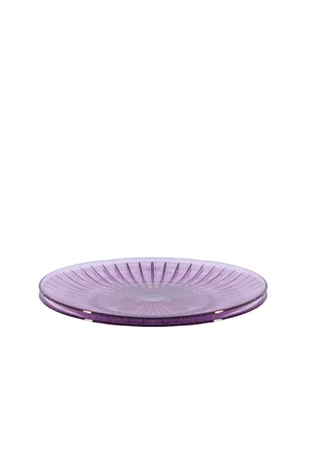 Luisa Beccaria Set Viola Di Due Lastre Di Vetro Saldi Di Fabbrica