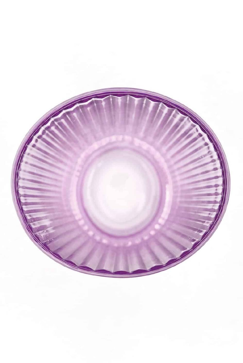 Luisa Beccaria Set Viola Di Due Bicchieri Di Vino Iside Negozi Online
