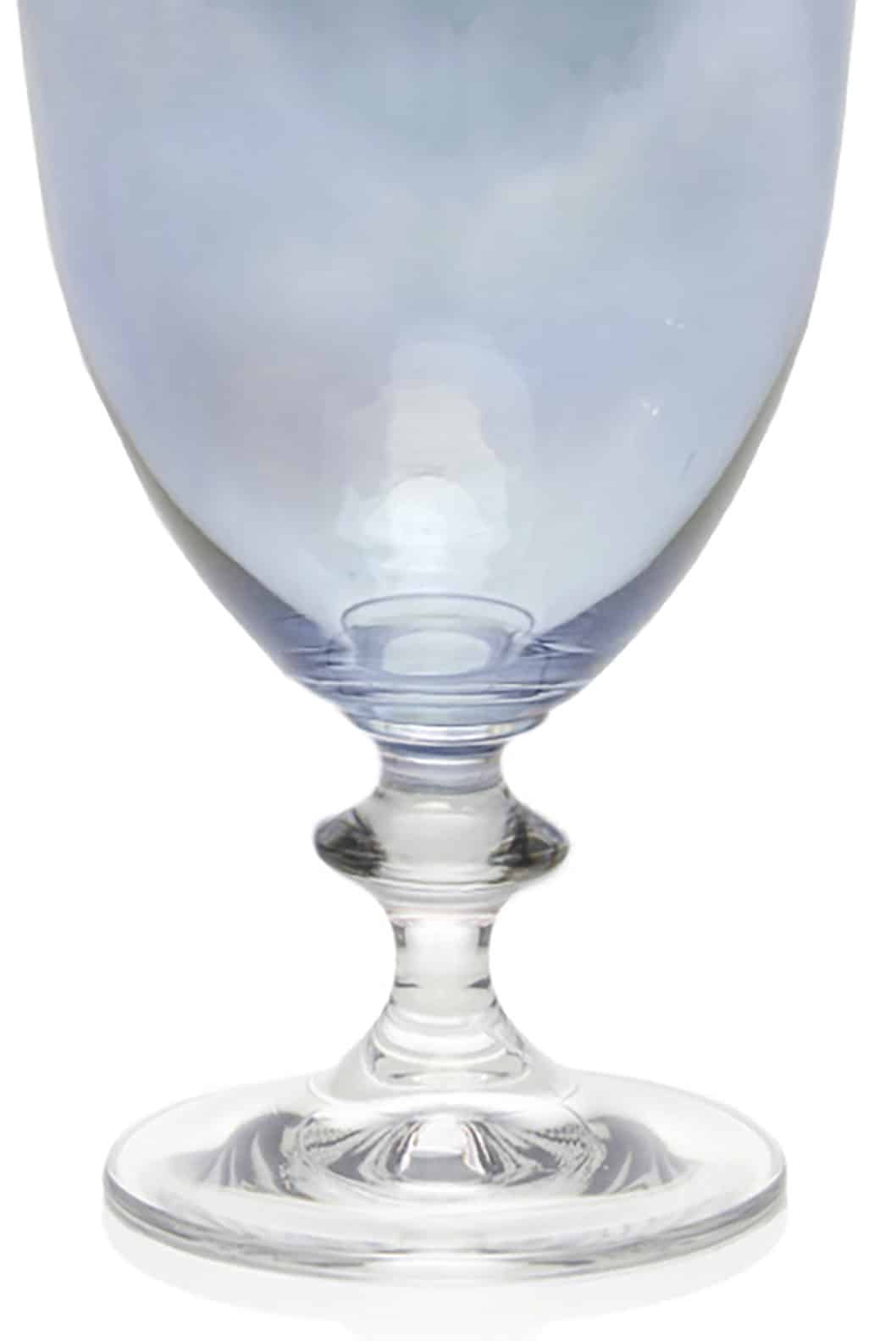 Luisa Beccaria Set Blu Di Due Bicchieri Di Vino Rosato Fino Al -60%