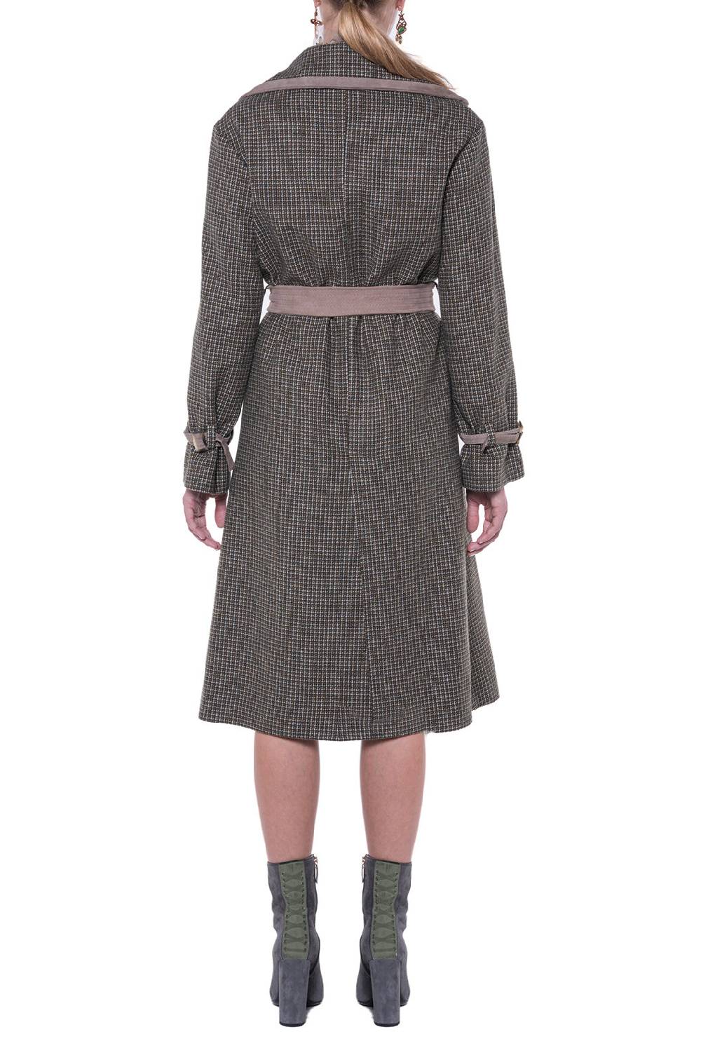 Luisa Beccaria Cappotto in tweed In Saldo