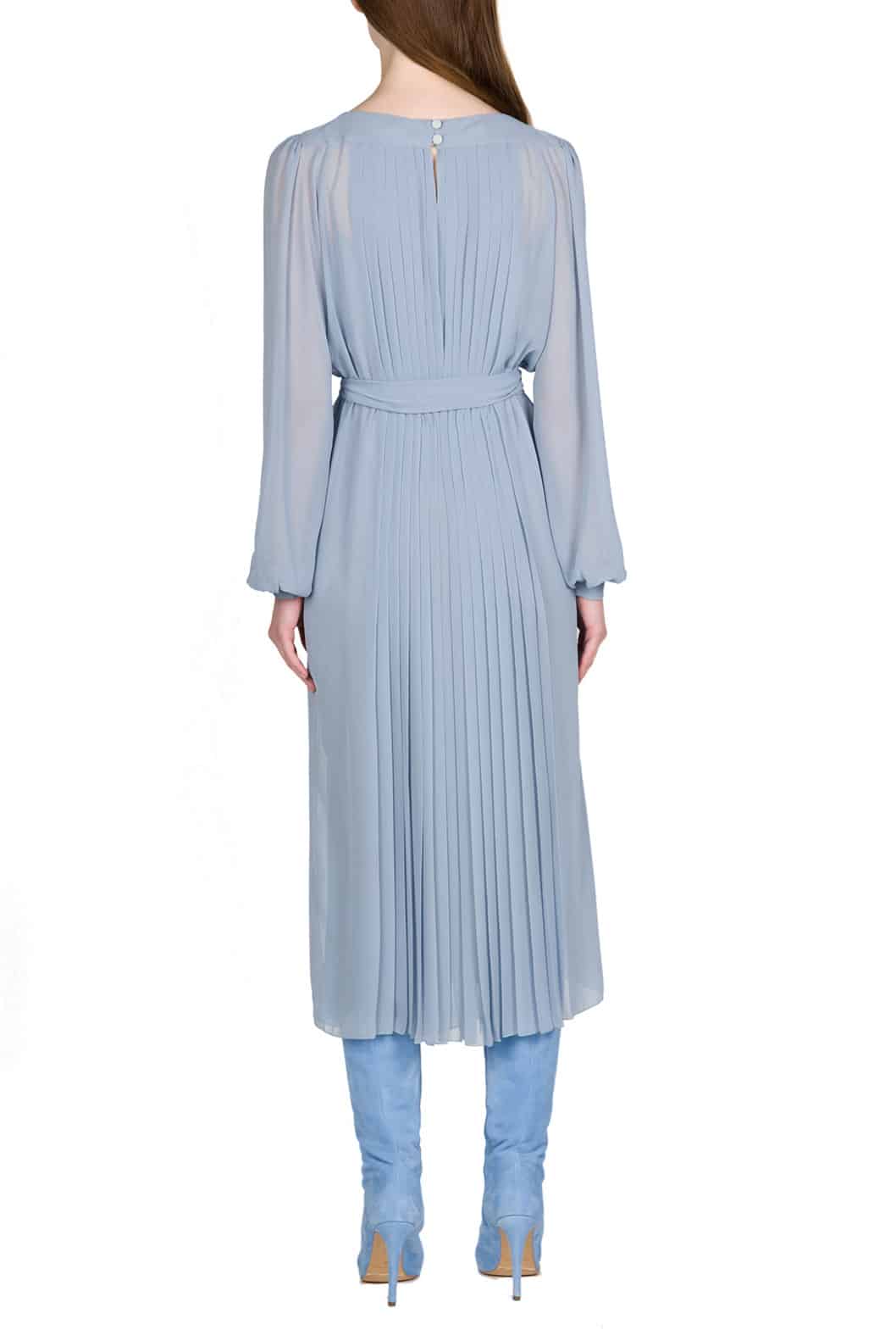Luisa Beccaria Abito in chiffon plissettato 2025
