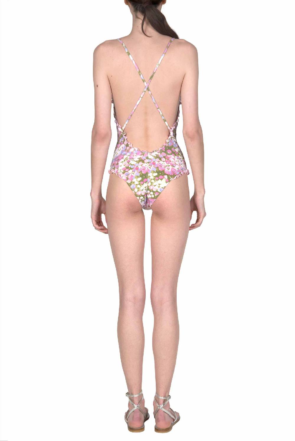Luisa Beccaria Costume intero rosa Monet Affare Del Giorno