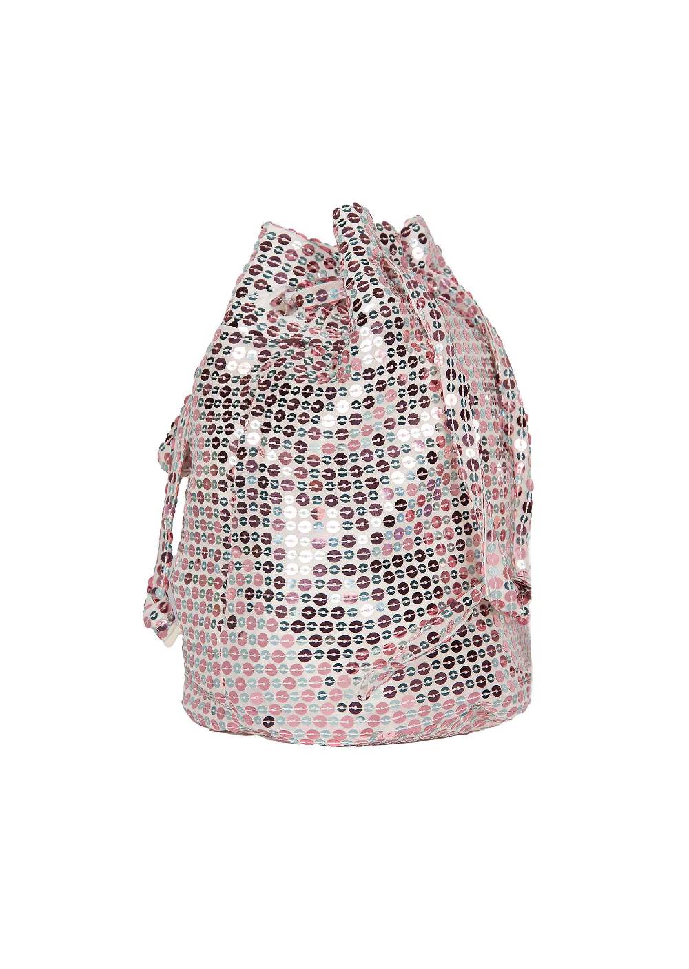 Luisa Beccaria Borsa a secchiello con paillettes 2025