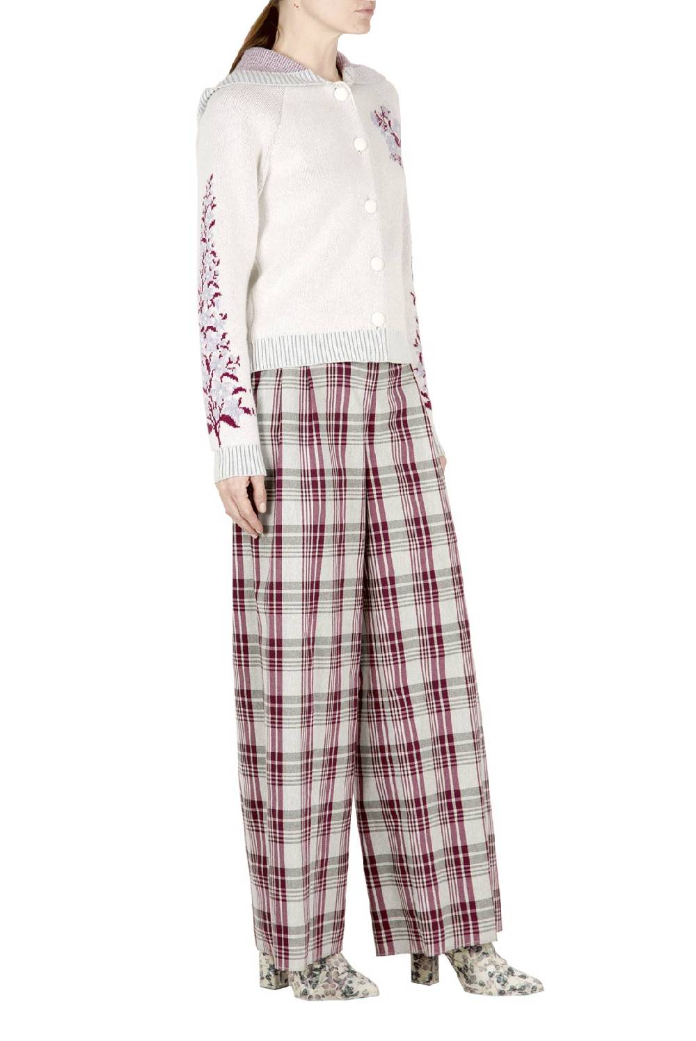 Luisa Beccaria Cardigan con cappuccio in cashmere Negozi Online